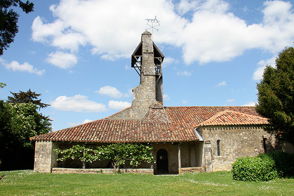 Eglise Saint-Martin d'Heux à Larroque-sur-l'Osse